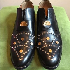 CHLOE studded penny loafers size 41